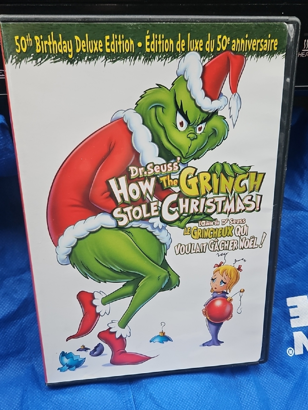 🌟3/$25🌟 Dr. Seuss How The Grinch Stole Christmas! Cover - Green, Red, White